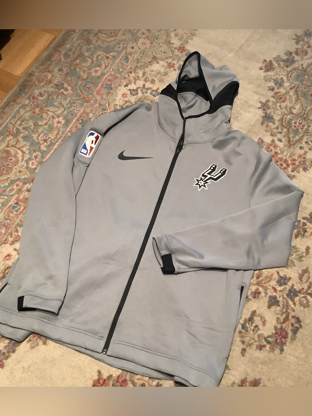 Nike DriFit NBA San Antonio Spurs Hoodie Full Zip Jacket size 3XL - NWOT
